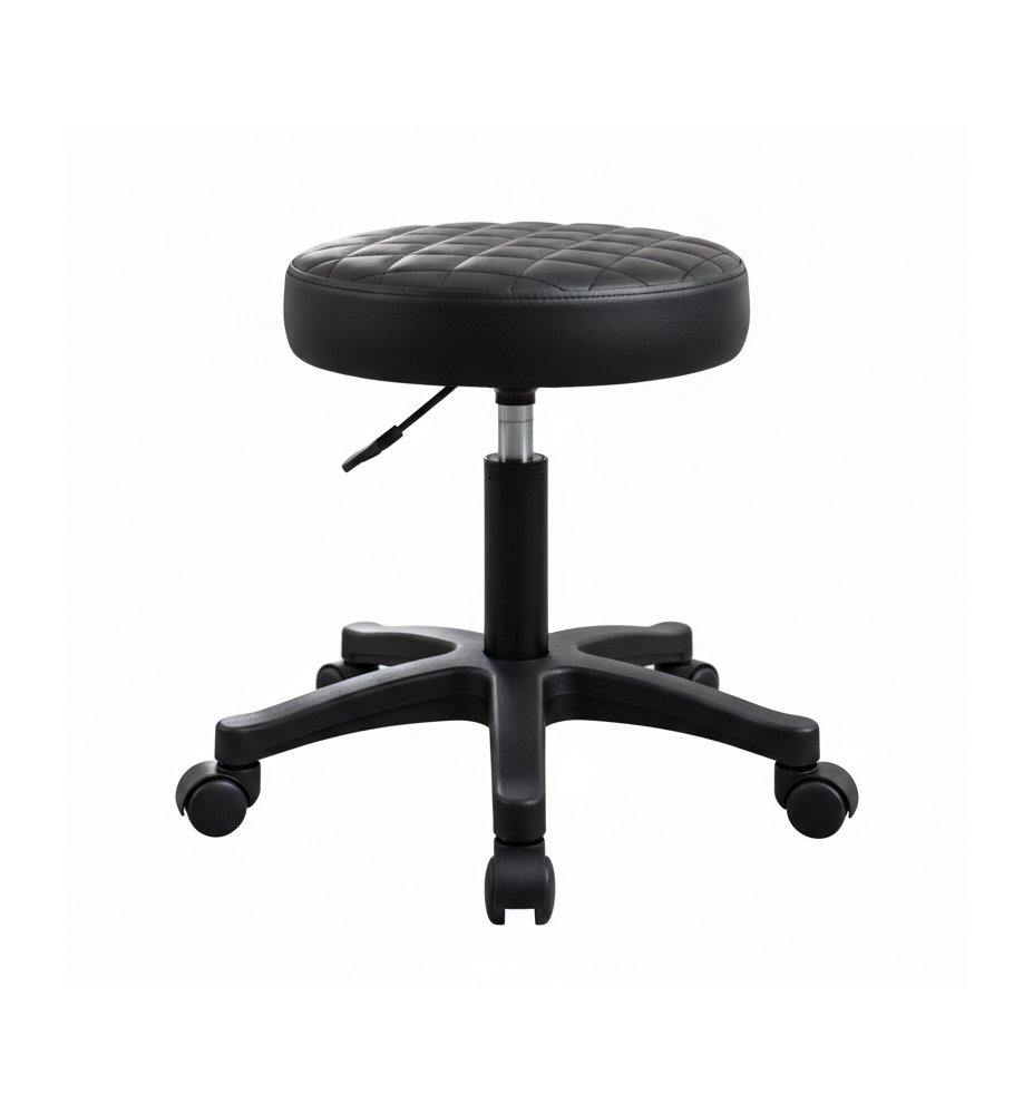 Taboret kosmetyczny okrągły hoker Stabilny