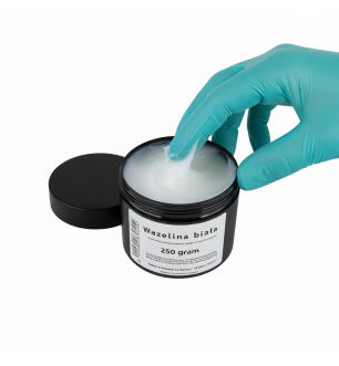 Wazelina Biała Kosmetyczna do Tatuażu Czysta 250 g