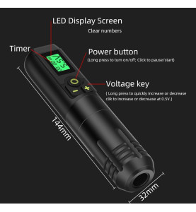 Lepszy wybór Zestaw do tatuażu maszynka do tatuażu Pen na baterie Wireless