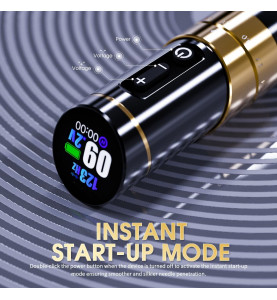 Maszynka do tatuażu Pen Mast Flip 3 Wireless Bezprzewodowa regulowany skok